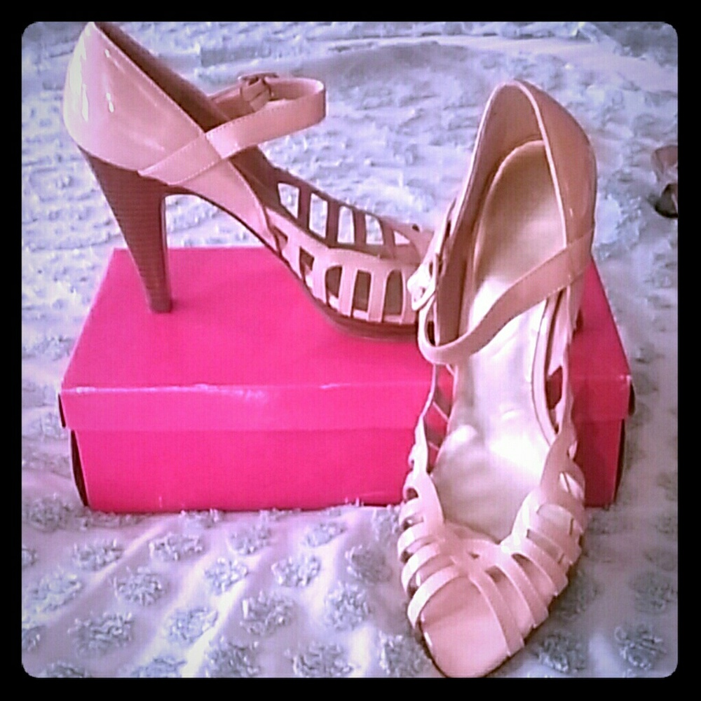 Fioni Blush Pink Heels